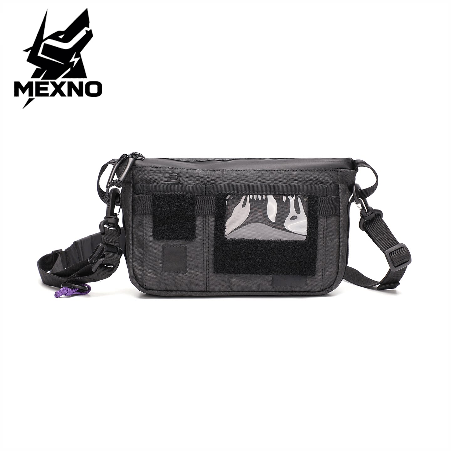 新款男士休闲便携手机挎包男款户外机能单肩包男生轻量运动零钱包