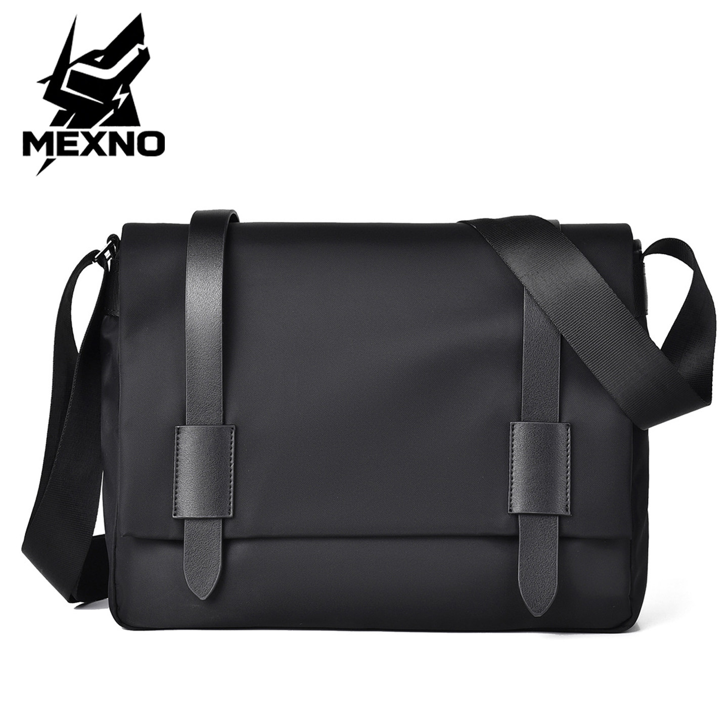 MEXNO男士商务防水斜挎邮差包