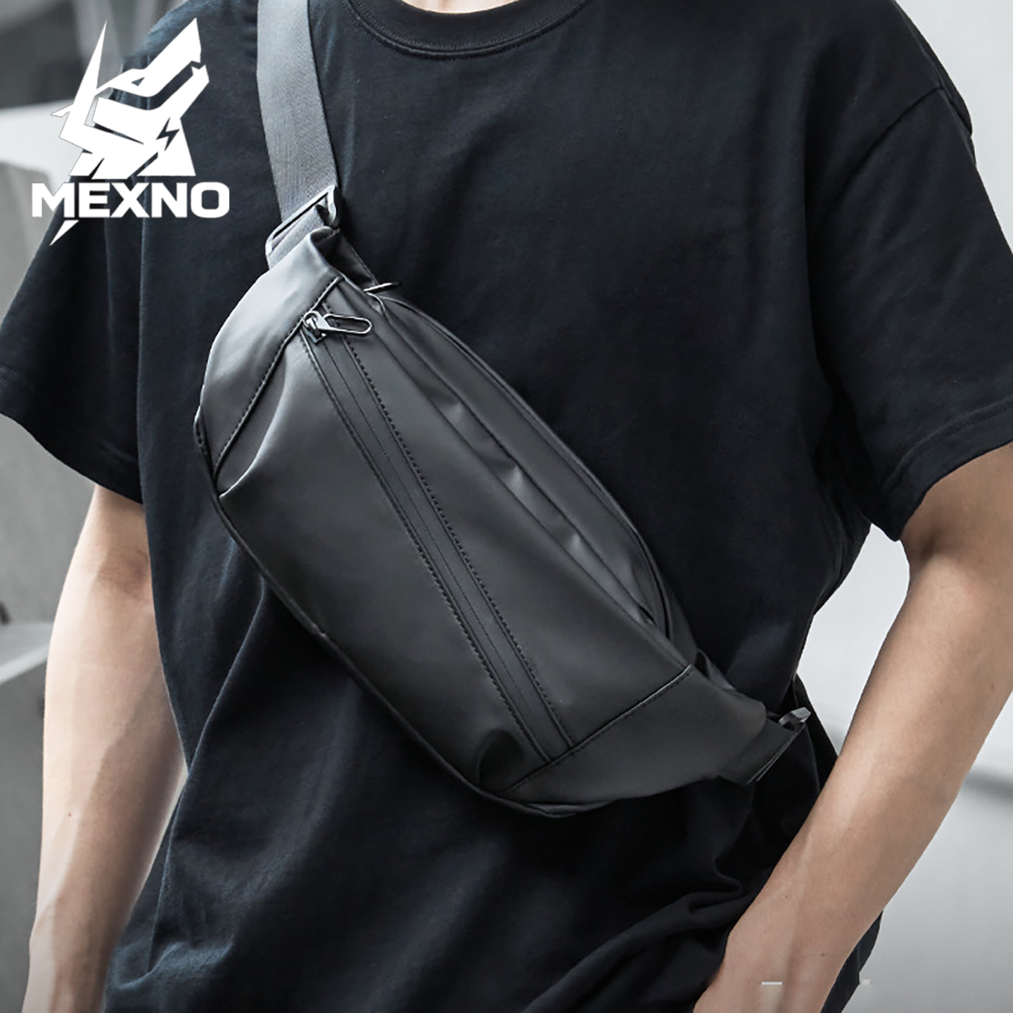 MEXNO梅克奴男士机能骑行单肩包