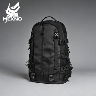 机能户外男款防水大容量休闲徒步登山双肩包新款男士出差旅行背包