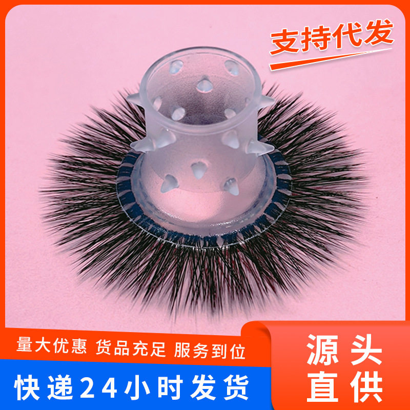 羊毛圈羊眼睛圈硅胶套马尾圈羊眼圈女性羊眼圈不掉毛男士羊眼毛圈
