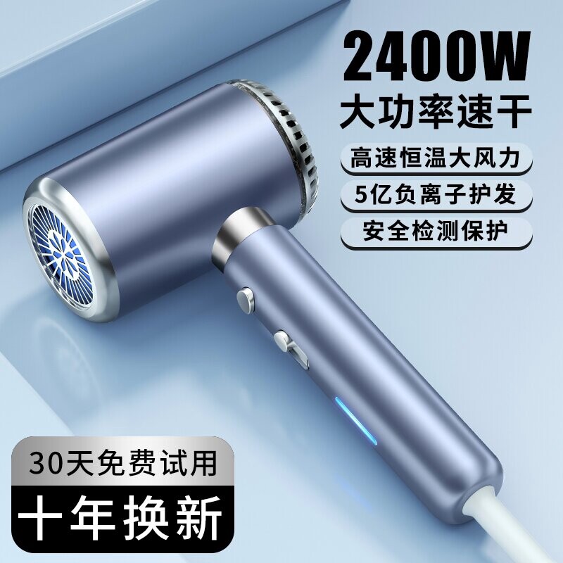 德国电吹风机家用发廊理发店专用功率大风力速干负离子护发静音大