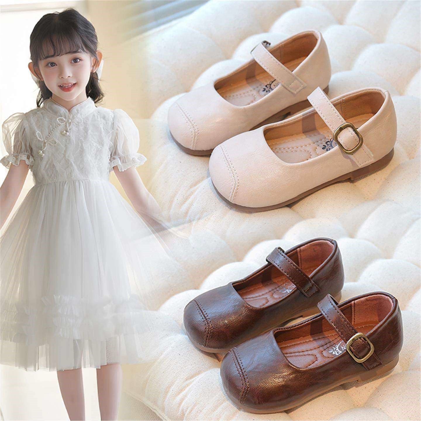 童鞋新款浅口软底儿童奶奶鞋2025春秋季纯色简约女童小皮鞋x,童鞋/婴儿鞋/亲子鞋,皮鞋,淘宝优惠券,粉丝福利购,淘宝优惠卷