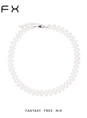 弗弗西FFX【珠玉】精致优雅大华编织项链