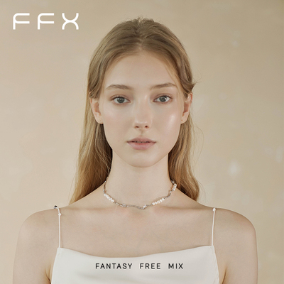 FFX璀璨辣妹网红链子弗弗西项链
