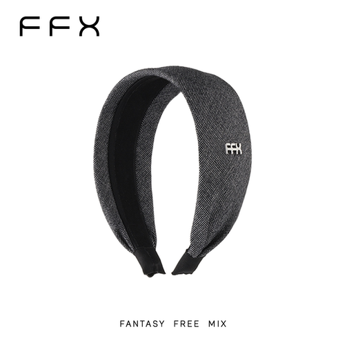 弗弗西FFX[温莎庄园]宽版细闪简约百搭发箍高级感遮白发字母头饰