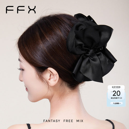 多层饰品FFX布艺抓夹灵动