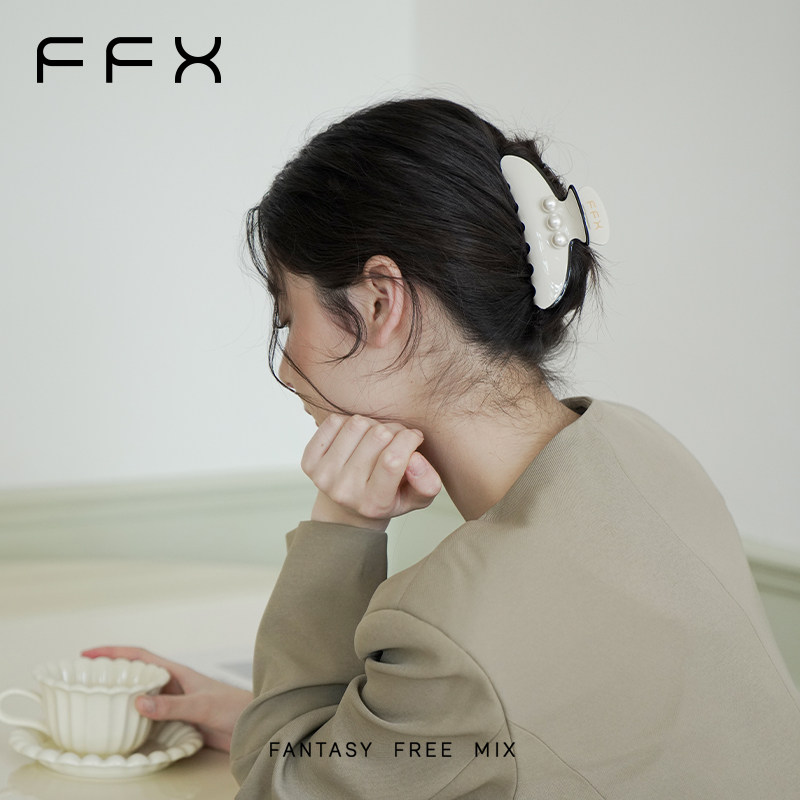 FFX抓夹聚酯纤维原创设计醋酸图片