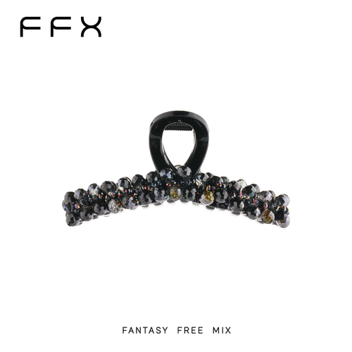 弗弗西FFX[冰境]轻奢时尚手工水晶抓夹精致高端发夹独特漂亮发饰