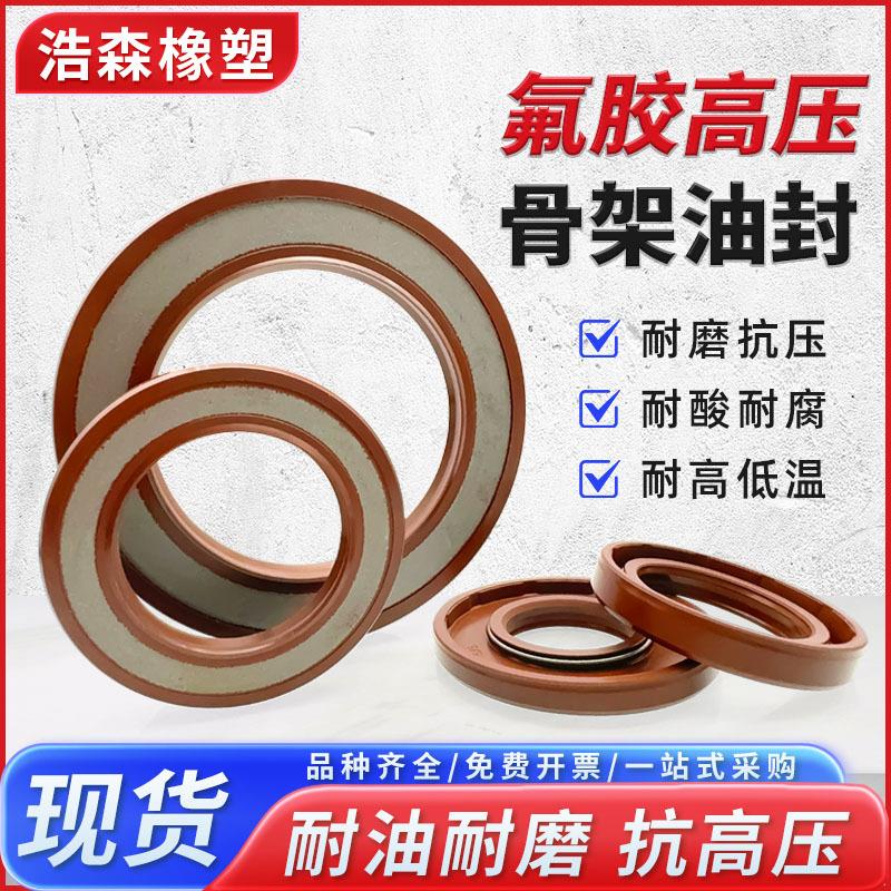 BABSL/TCV/TCN耐高压高温氟胶骨架油封内径8~35油泵马达密封圈