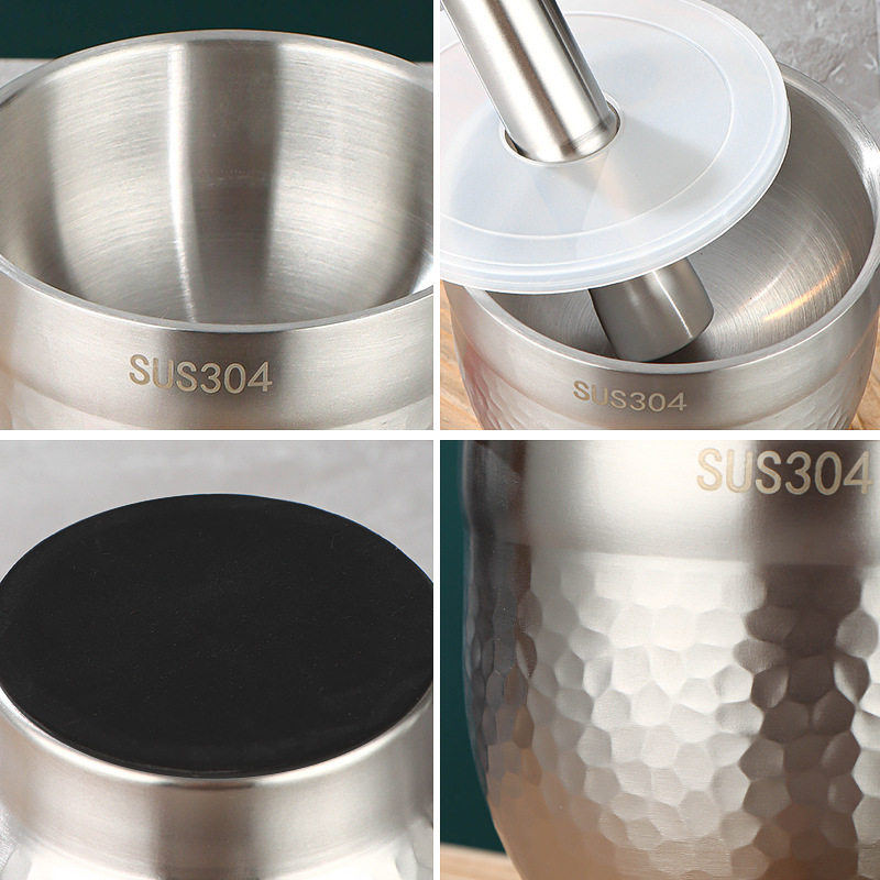 304不锈钢捣碎器厨房手动