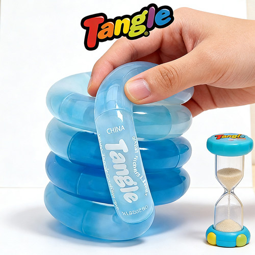 Tangle官方正版扭扭乐幻石系列雾海ADHD专注力训练手指解压小玩具