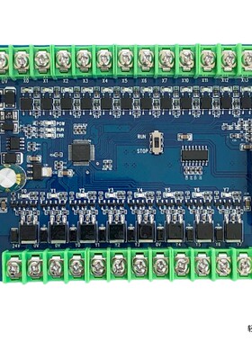 国产PLC工控板晶体管FX2N2w0MT1N可编程控制器AD模块可编程控制板
