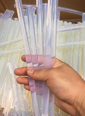 白色超高粘热熔胶枪胶棒11mm热熔胶条热溶胶棒7Tmm黄色热溶胶棒