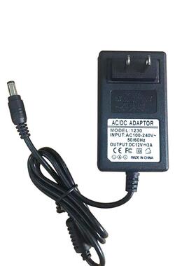 美标12V3A电源适配器 液晶显示器 监控开关 LED灯带E 足安充电线