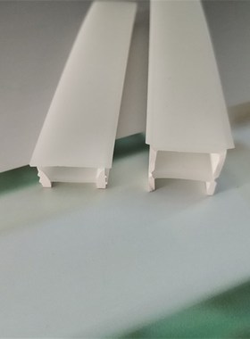 柔性硅胶灯带盖板lled明装线性灯槽软线条灯嵌入式线槽灯套管面罩