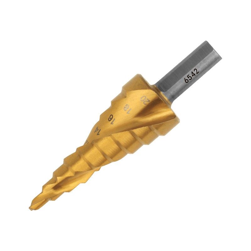 宝塔钻头开孔器万l能打孔钢铁超硬扩孔锥形金属多功能不锈钢阶梯