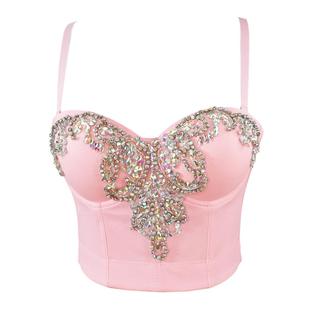 wear women inner outer camisole Pink for