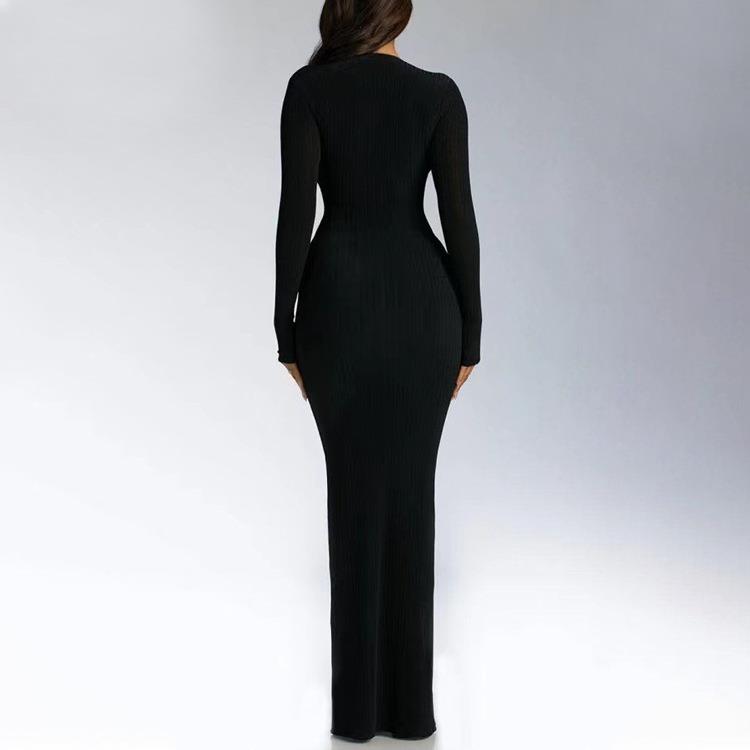 vestidos club party evening elegant casual dresses solid