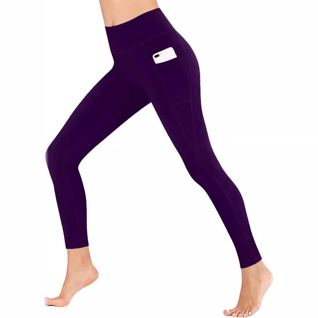 pocket pants workout leggings mujer yoga athletic push