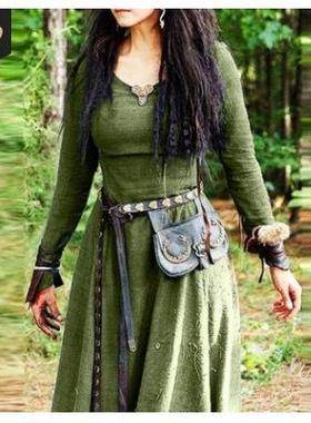 gown ball fantasy halloween celtic renaissance dress elven