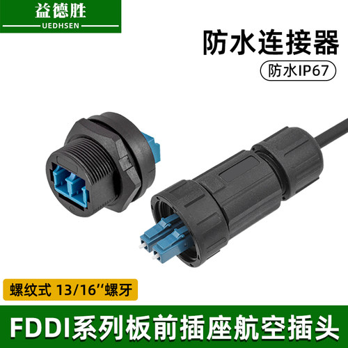 FDDI光纤线螺纹SCLC单模单双芯
