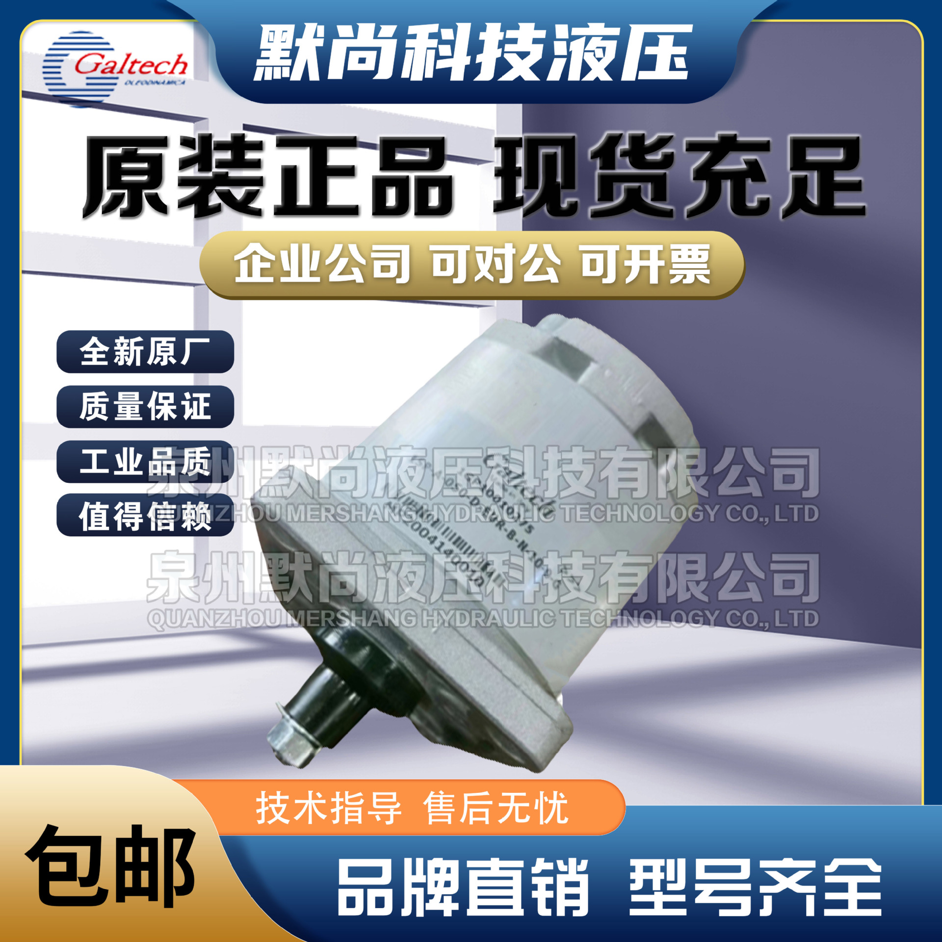 意大利高泰克油泵Galtech齿轮泵1SPA0.9D-10N 1SPA1.2D-10N液压泵