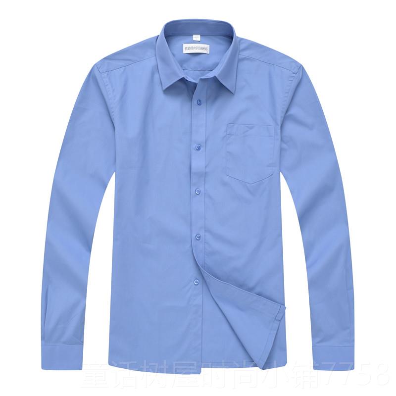 正品铁路制服新内款工路穿作服女男19式路铁路服短袖衬衫外穿新式