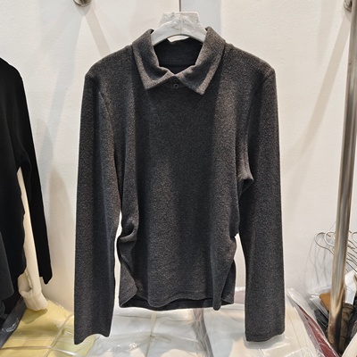 POLO领长袖德绒打底衫女