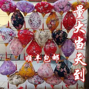 新年元宵灯笼户外国庆古镇街道网红通道夜景装饰异型越南灯笼花灯