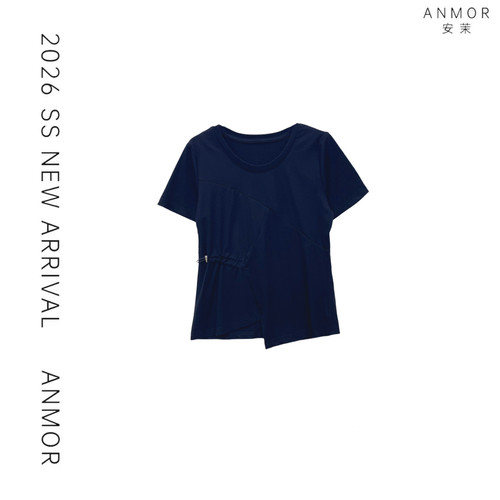 【玉米专享】ANMOR安茉【温婉短袖】时尚百搭休闲短袖