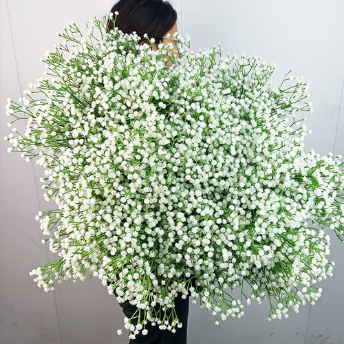 仿真满天星装饰花束假花家居客厅摆件手捧花仿真花婚礼布置装饰花