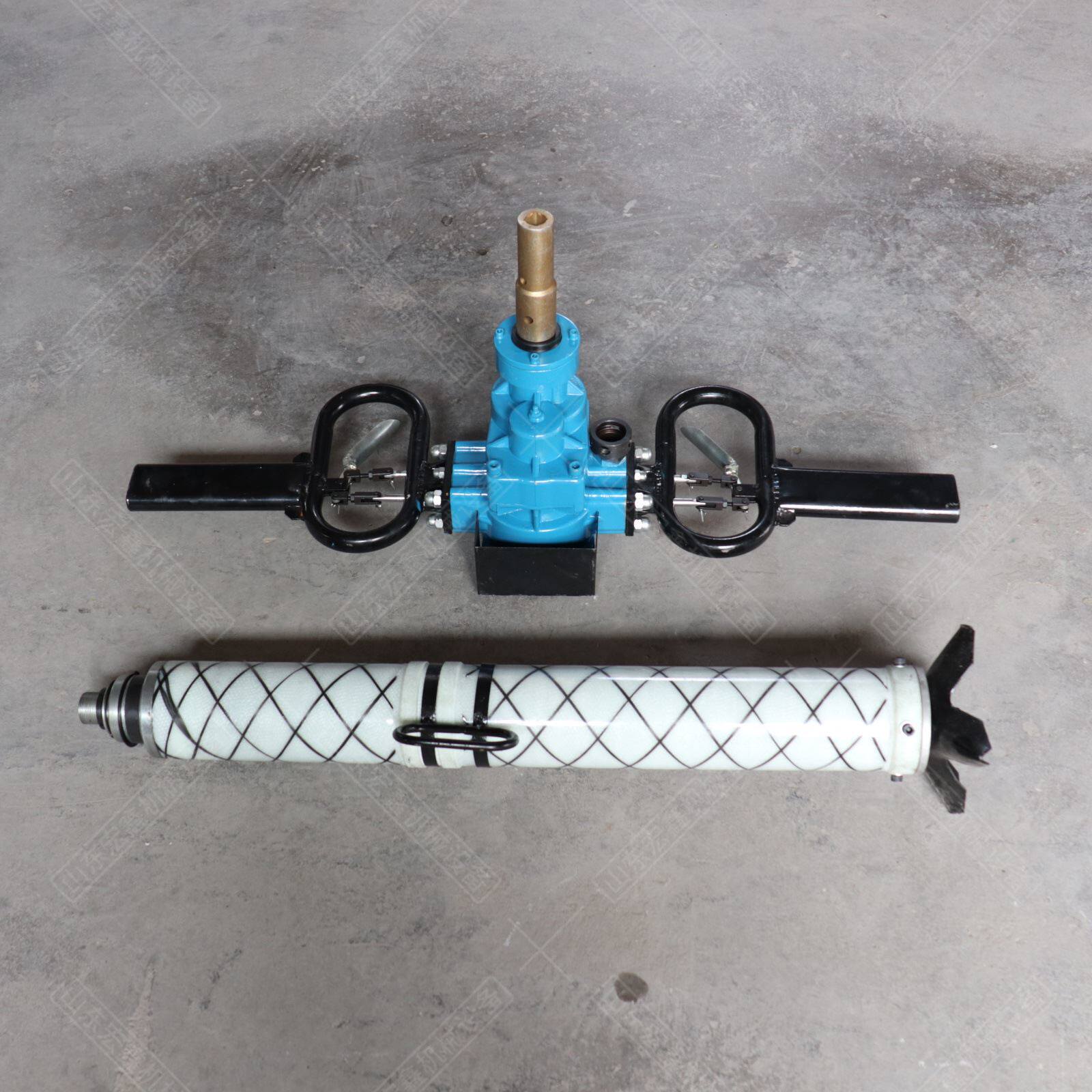 供应气动架柱式钻机 手持式气动防突钻机 矿用探水探瓦斯钻机