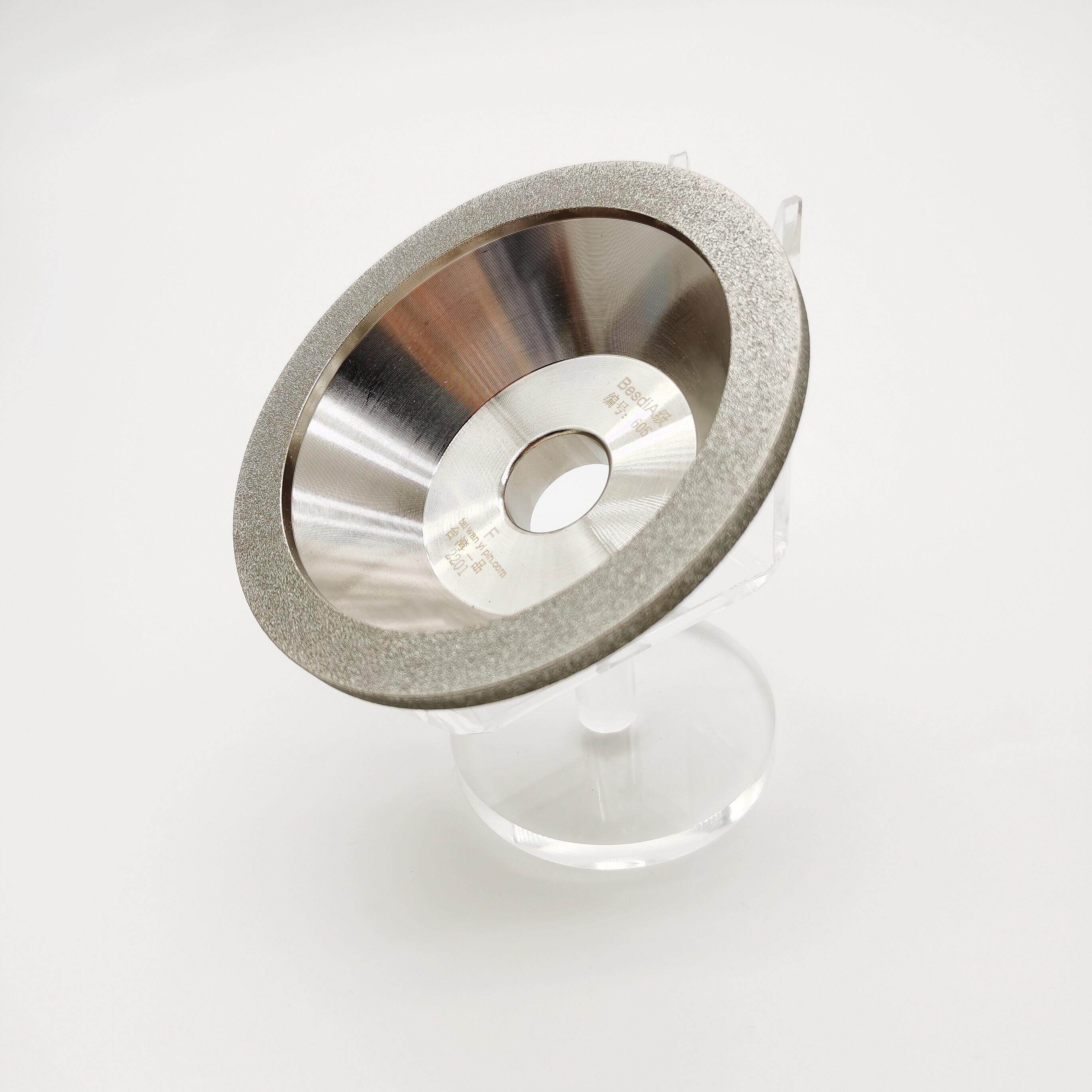 台湾一品碗型砂轮金刚石砂轮磨刀机角磨机铣刀钨钢硬合金磨床铸铁