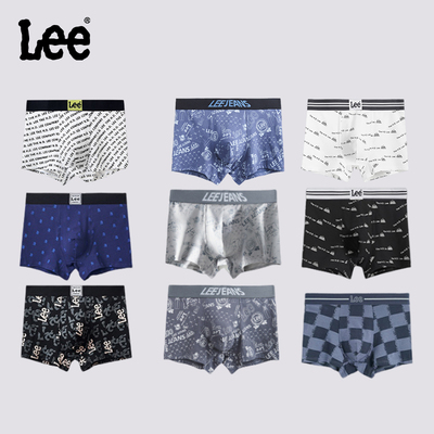 新款满印Lee时尚男士内裤