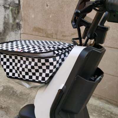 41新品超大号电动车单车篮罩防雨防飞车党车篮套通用