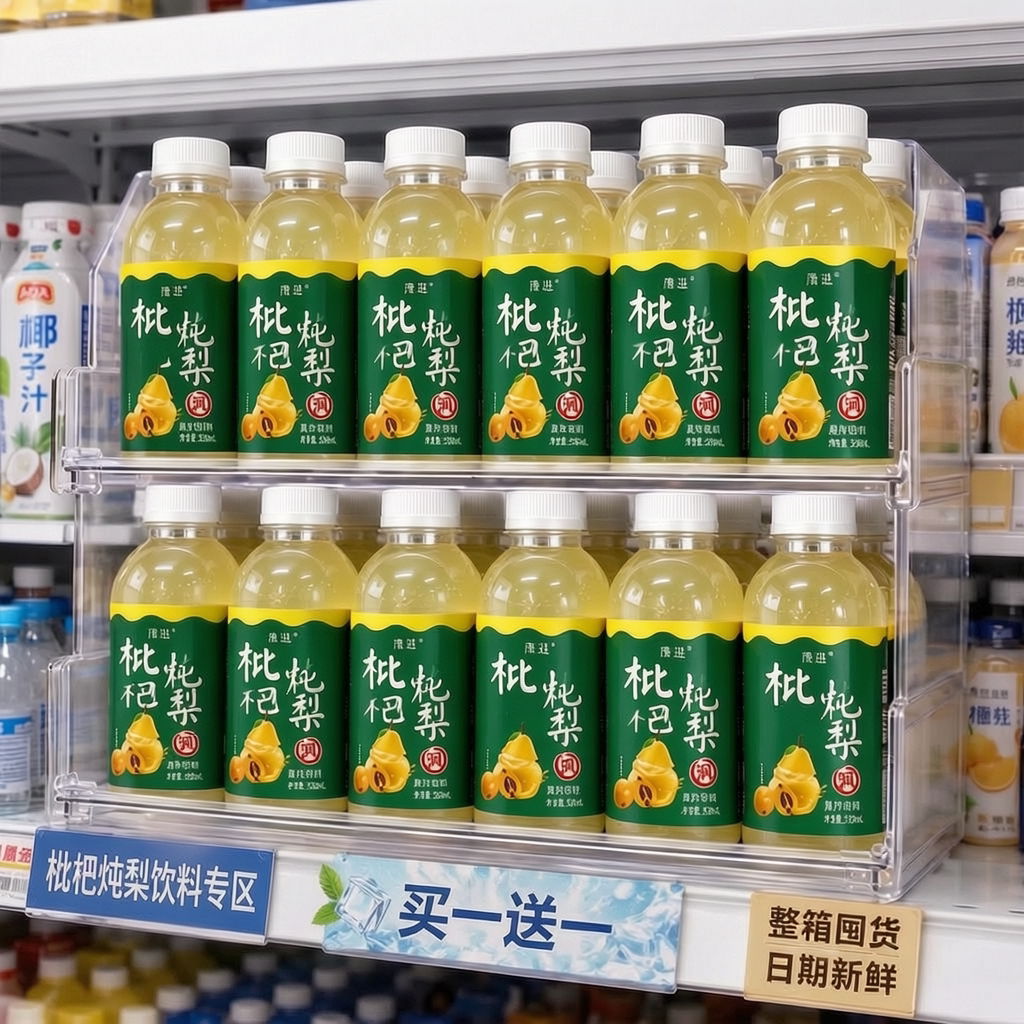 【买一送一】枇杷炖梨果汁饮料整箱24瓶*360ml清爽解腻0脂肪特价