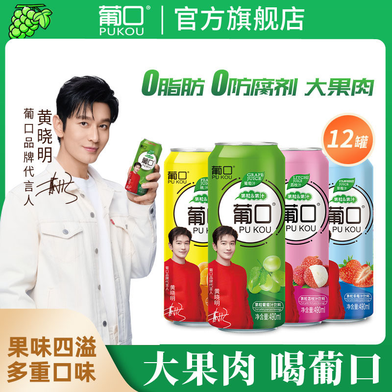 �Ͽڹ�����֭��������֭��ݮ֭��֦֭����֭������Ʒ490ml*12��