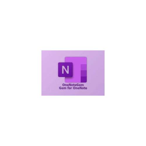OneNoteGem Gem for OneNote 202
