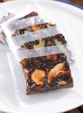 阿胶东阿原阿产红枣枸杞固元女士核XEG桃阿胶糕纯胶打粉糕手工糕