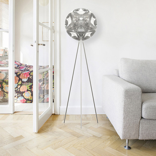意大利Qeeboo Pitagora Free Standing Lamp宝石式落地灯钻石水晶
