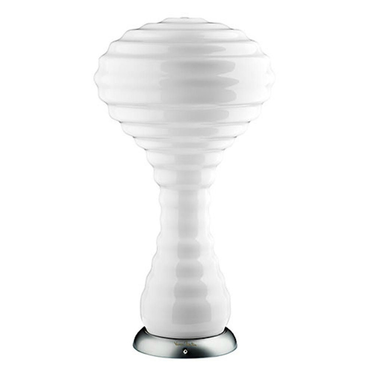 丹麦VerPan 白色波纹玻璃台灯 NEW WAVE 创意设计进口欧式
