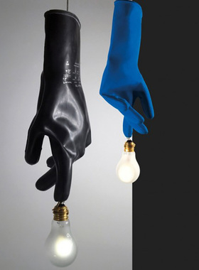 德国Ingo Maurer 手套吊灯 单灯泡 Luzy 创意设计进口