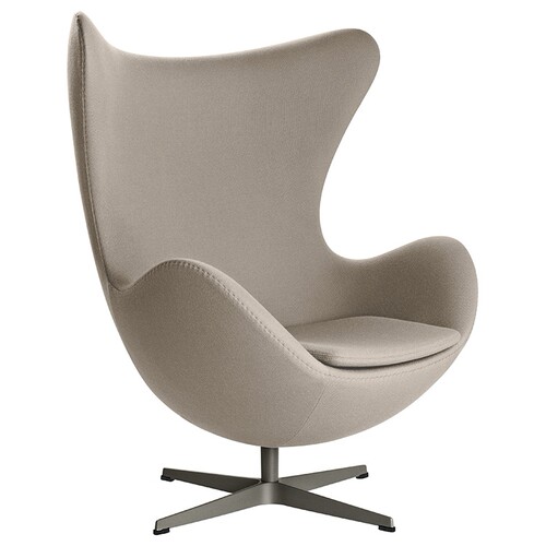 丹麦Fritz Hansen 转椅扶手椅蛋椅 Egg chair Swivel armchair