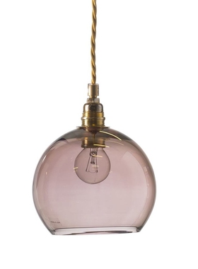 丹麦Ebb & Flow Rowan pendant 玻璃吊灯 Obsidian