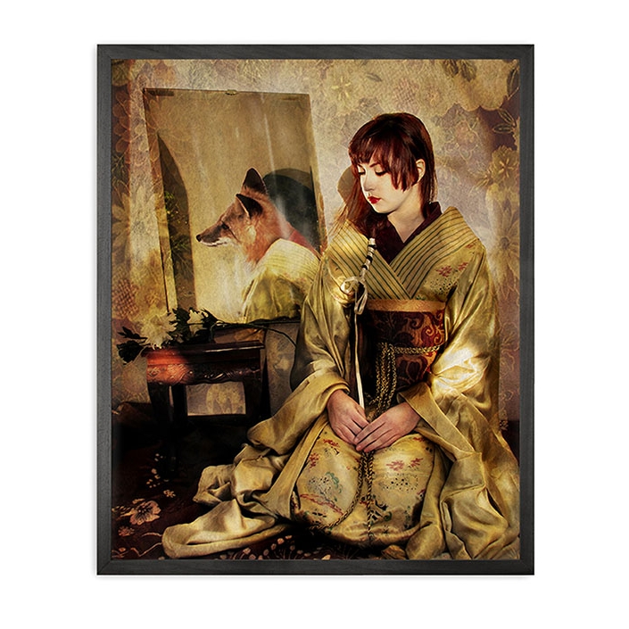 英国Mineheart Kitsune Canvas 日式静美装饰画