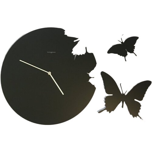 意大利Diamantini&Domeniconi Butterfly Round Clock 蝴蝶钟