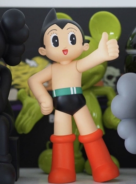 正品法国Leblon delienne 卡通天文男孩摆件潮玩阿童木公仔装饰品