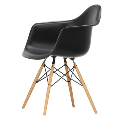 瑞士Vitra 伊姆斯扶手椅 塑料 灰色系Eames DAW 创意设计进口欧式