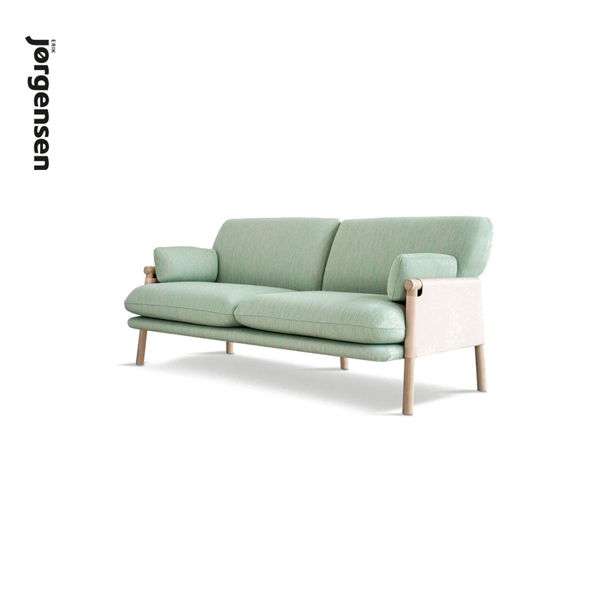 丹麦 Erik Jorgensen EJ 880 Savannah 沙发 两人 大师设计